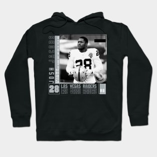 Josh Jacobs Paper Poster Hoodie